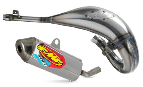 FMF エキゾースト - ファクトリー ファッティ パイプ & ショート サイレンサー 2005-2007 ホンダ CR125R に適合 FMF exhaust - Factory Fatty Pipe & shorty silencer fits 2005-2007 Honda CR125R 【並行輸入品】
