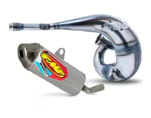 FMF ファクトリー ファッティ エキゾースト パイプ & ショーティー サイレンサー 2005-2007 ホンダ CR250R 専用 FMF Factory Fatty Exhaust Pipe & Shorty silencer for 2005-2007 only Honda CR250R 【並行輸入品】