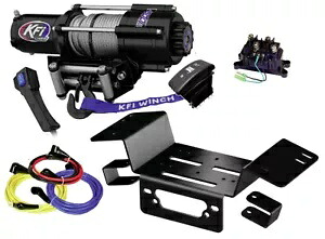 KFI U45w-R2 4500lbs ステルス ウインチ & マウント ブラケット 2014-18 ホンダ パイオニア SXS 700 KFI U45w-R2 4500lbs Stealth winch & mount bracket 2014-18 Honda Pioneer SXS 700 【並行輸入品】