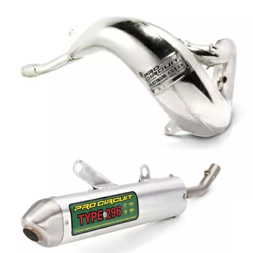 Pro Circuit Platinum エキゾーストパイプ & タイプ 296 S/A サイレンサー 03-on Yamaha YZ250 用 Pro Circuit Platinum exhaust pipe & Type 296 S/A silencer for 03-on Yamaha YZ250 【並行輸入品】