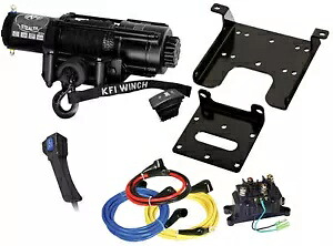 KFI AS-50wx 5000lbs ワイド ステルス ウインチ & マウント キット 2010-2020 Can-Am コマンダー KFI AS-50wx 5000lbs Wide Stealth winch & mount kit 2010-2020 Can-Am Commander 【並行輸入品】｜カスタムパーツ WORLD倉庫 100,430円
