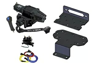 KFI AS-50X アサルトウインチ & マウントキットはヤマハ Rhino 450 660 700 に適合します。 KFI AS-50X Assault winch & mount kit fits Yamaha Rhino 450 660 700 【並行輸入品】