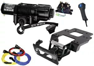 KFI SE45w-R2 4500ポンド ウインチ & マウント ブラケット - 2011-2014 2 シート ポラリス RZR 900 KFI SE45w-R2 4500lbs winch & mount bracket - 2011-2014 2 seat Polaris RZR 900 【並行輸入品】
