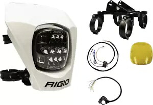 リジッド 300417 アダプト XE エクストリーム Led エンデューロ LED モト キット ホワイト Rigid 300417 Adapt XE Extreme Led Enduro Led Moto Kit White 【並行輸入品】｜カスタムパーツ WORLD倉庫