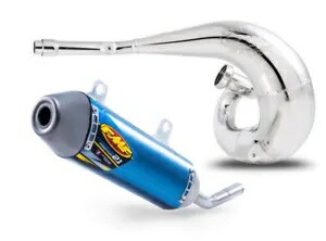 FMF Fatty エキゾーストパイプ & Ti Powercore 2.1 サイレンサー - 2017-2018 KTM ハスキー 250/300 FMF Fatty exhaust pipe & Ti Powercore 2.1 silencer - 2017-2018 KTM Husky 250/300 【並行輸入品】