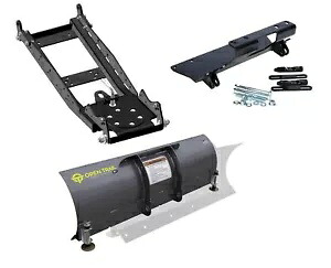 オープントレイル 60 インチ除雪車/マウント/プッシュチューブキットはヤマハ Rhino 450 660 700 に適合します。 Open Trail 60\