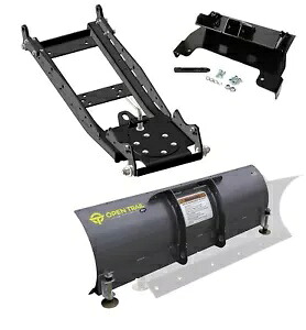 KFI 60 インチ スチールブレード除雪車 & マウント & プッシュチューブキットはホンダ 700 MUV ビッグレッドに適合します KFI 60\\\