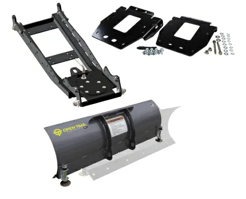Open Trail / KFI 66 インチ ブレード除雪機_マウント_プッシュ チューブ キット Polaris General 1000 用 Open Trail / KFI 66\