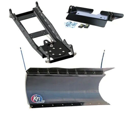 KFI 60 インチ プロポリブレード除雪機マウントプッシュチューブキット Can-Am コマンダー 800/1000 KFI 60\