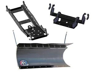 KFI 60 インチ ポリ ブレード除雪車マウント プッシュ チューブ キットは 18 歳以上のポラリス レンジャー XP 1000 に適合します。 KFI 60\