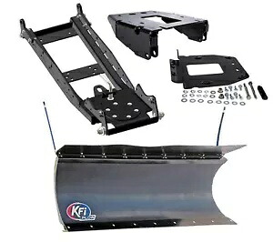 KFI 72 インチ ポリブレード除雪車/マウント/プッシュチューブキット 14-22 ポラリス RZR XP 1000 用 KFI 72\