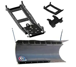 KFI 72 インチ ポリブレード / プッシュチューブ / プラウマウント除雪車キットは Polaris Xpedition に適合します KFI 72\