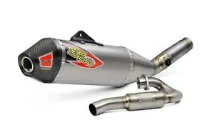 Pro Circuit 0352245F Ti-6 エキゾーストシステム (カーボンキャップ付き) Pro Circuit 0352245F Ti-6 exhaust system W/Carbon Cap 【並行輸入品】