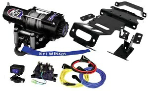 KFI A2500R2 ウインチ & マウントキット - 08-12 Can-Am Renegade 500、07-11 Renegade 800 KFI A2500R2 winch & mount kit - 08-12 Can-Am Renegade 500, 07-11 Renegade 800 【並行輸入品】