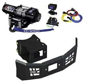 KFI A2000 ウインチ & ウインチマウントキット Polaris Ace 325、500、570、570 SP、900 SP 用 KFI A2000 winch & winch mount kit for Polaris Ace 325, 500, 570, 570 SP, 900 SP 【並行輸入品】
