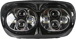 パスファインダー HRGLEDAB ロード グライド LED ヘッドライト - ブラック Pathfinder HRGLEDAB Road Glide LED headlight- black 【並行輸入品】