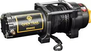 オープントレイル 460-0133 6000 LB ウインチ 合成ロープ Open Trail 460-0133 6000 LB Winch Synthetic Rope 【並行輸入品】