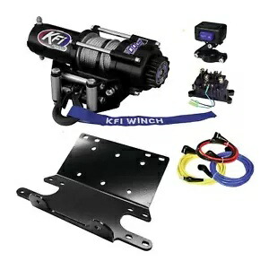 KFI A2000 2000ポンド ウインチ & マウントキットは、98-04 ホンダ フォアマン 400 FM * FW、450 S * ESに適合します。 KFI A2000 2000lb winch & mount kit fits 98-04 Honda Foreman 400 FM*FW, 450 S*ES 【並行輸入品】
