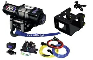 KFI A2000 ウインチ & マウントキットは、さまざまな 2010 年以降のポラリス スポーツマン 400-1000 に適合します。 KFI A2000 winch & mount kit fits various 2010-on Polaris Sportsman 400-1000 【並行輸入品】