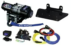KFI A2500-R2 2500ポンド ウインチ & マウントキット 2000-2006 ヤマハ ビッグベア 400 2x4 4x4 に適合 KFI A2500-R2 2500lb winch & mount kit fits 2000-2006 Yamaha Big Bear 400 2x4 4x4 【並行輸入品】