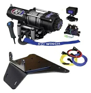 KFI A3000 3000ポンド ワイヤー ロープ ウインチ & マウント キットは、さまざまな 1998-2009 ポラリス ATV に適合します。 KFI A3000 3000lb wire rope winch & mount kit fits various 1998-2009 Polaris ATV 【並行輸入品】