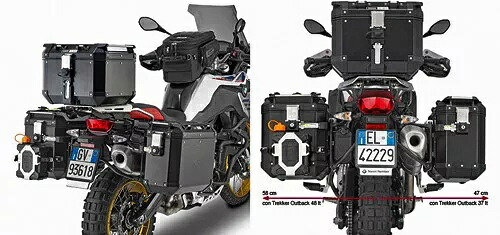 Givi PL5127CAM サイドケース ハードウェア アウトバック Givi PL5127CAM Side Case Hardware Outback 【並行輸入品】