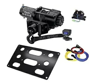 KFI SE25 2500ポンド ウインチ & マウントキットは、さまざまな 1996-2001 Arctic Cat 230-500 ATV に適合します。 KFI SE25 2500lb winch & mount kit fits various 1996-2001 Arctic Cat 230-500 ATV 【並行輸入品】