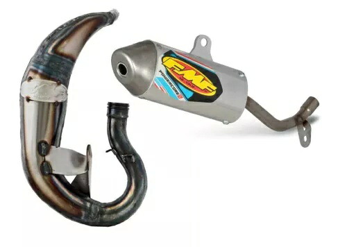 FMF ファクトリー Fatty エキゾーストパイプ & Powercore 2 サイレンサー 2016-23 KTM 50SX TC50 用 FMF Factory Fatty exhaust pipe & Powercore 2 silencer for 2016-23 KTM 50SX TC50 【並行輸入品】｜カスタムパーツ WORLD倉庫