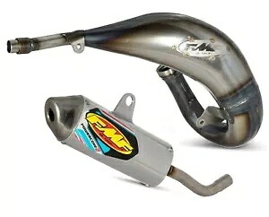 FMF Factory Fatty エキゾーストパイプ & Powercore 2 サイレンサー 2005-2021 Yamaha YZ125用 FMF Factory Fatty exhaust pipe & Powercore 2 silencer for 2005-2021 Yamaha YZ125 【並行輸入品】
