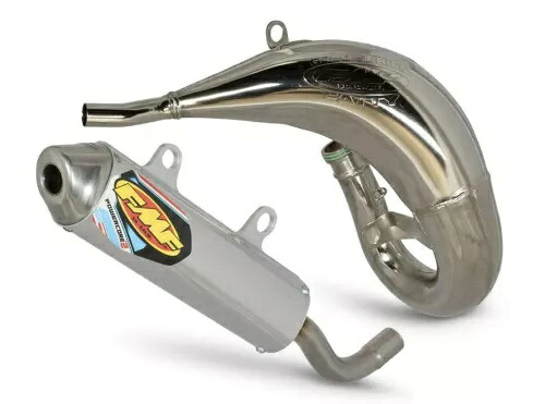 FMF Fatty エキゾーストパイプ & Powercore 2 サイレンサー 2006-2017 KTM 85/105 & TC85 用 FMF Fatty exhaust pipe & Powercore 2 silencer for 2006-2017 KTM 85/105 & TC85 【並行輸入品】