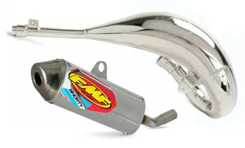 FMF Fatty エキゾーストパイプ & Shorty サイレンサーは 1997-2000 のみスズキ RM125 に適合します。 FMF Fatty exhaust pipe & Shorty silencer fits 1997-2000 only Suzuki RM125 【並行輸入品】