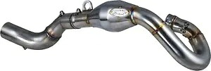 FMF 045642 Megabomb チタン HDR/MID パイプ 2020-2022 Husqvarna FE 250 に適合 FMF 045642 Megabomb Titanium HDR/MID Pipe Fits 2020-2022 Husqvarna FE 250 【並行輸入品】
