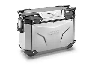 Givi OBKE37ARA アウトバック Evo ケース 右 37L シルバー Givi OBKE37ARA Outback Evo Case Right 37L Silver 【並行輸入品】