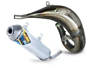 FMF ファクトリー Fatty エキゾーストパイプ & タービンコア 2.1 サイレンサー 05-21 ヤマハ YZ125 用 FMF Factory Fatty exhaust pipe & Turbinecore 2.1 silencer for 05-21 Yamaha YZ125 【並行輸入品】
