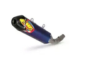 FMF 045633 ファクトリー 4.1 RCT Ti アノダイズド SL マフラー 2019-22 KTM/HUS/GAS 250F 用 FMF 045633 Factory 4.1 RCT Ti Anodized SL Muffler for 2019-22 KTM/HUS/GAS 250F 【並行輸入品】