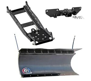 KFI 60 インチ ポリ ブレード除雪車マウント プッシュ チューブ キットは 19 歳以上の Arctic Cat Prowler Pro に適合します KFI 60\