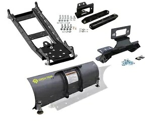 オープントレイル 72 インチブレード除雪車キット & ウインチマウント各種ポラリス RZR 570 800 900 Open Trail 72\