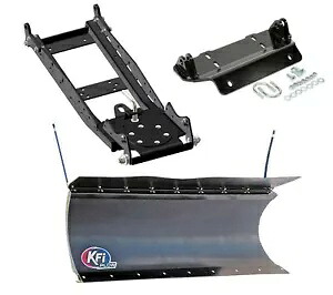 KFI 66 インチ ポリブレード除雪車/マウント/プッシュチューブキット CF-Moto UForce 500/800 用 KFI 66\