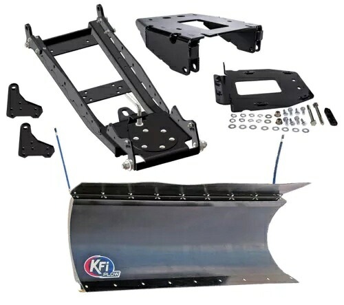 KFI 72 インチ ポリブレード除雪車キット 16-22 ポラリス RZR XP 4 1000 ハイリフター用 KFI 72" Poly Blade snowplow kit for 16-22 Polaris RZR XP 4 1000 Highlifter 【並行輸入品】|カスタムパーツ WORLD倉庫