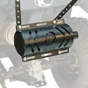 Kolpin 53570 ステルス エキゾースト 2.0 W/ヒートシールド (ブラック) Kolpin 53570 Stealth Exhaust 2.0 W/ Heat Shi Eld (Black) 【並行輸入品】