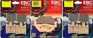 EBC HH FA423/4HH フロント & FA319/2HH リア ブレーキパッド セット 2006年以降 ヤマハ FJR1300 EBC HH FA423/4HH front & FA319/2HH rear brake pads set 2006-on Yamaha FJR1300 【並行輸入品】