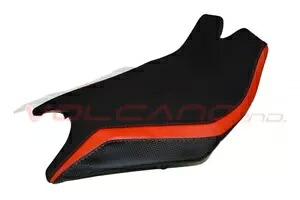 KTM RC8 1190 2008-2016 火山デザインサドルカバーアンチシボロブラックオレンジ車 KTM RC8 1190 2008-2016 Volcano design Saddle cover Anti scivolo Black Orange Car 【並行輸入品】