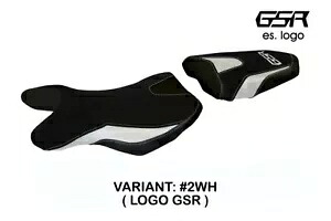 SUZUKI GSR 750 Tappezzeria Italia シートカバー ホワイト 321 SUZUKI GSR 750 Tappezzeria Italia Seat Cover WHITE 321 【並行輸入品】｜カスタムパーツ WORLD倉庫