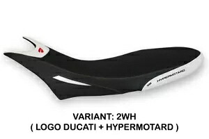 Ducati ハイパーモタード 950 Tappezzeria Italia ホワイト シートカバー 滑り止めデザイン Ducati Hypermotard 950 Tappezzeria Italia White Seat cover Anti slip Design 【並行輸入品】｜カスタムパーツ WORLD倉庫