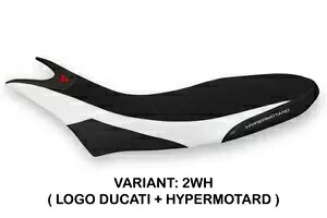 Ducati ハイパーモタード 950 Tappezzeria Italia ホワイト シートカバー 滑り止めデザイン Ducati Hypermotard 950 Tappezzeria Italia White Seat cover Anti slip Design 【並行輸入品】|カスタムパーツ WORLD倉庫