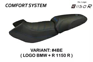 BMW R 1150 R Tappezzeria Italia シートカバー ブルー アンチスリップ デザイン 36 Bmw R 1150 R Tappezzeria Italia Seat Cover Blue Anti Slip Design 36 【並行輸入品】