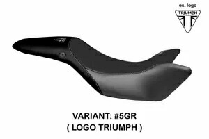 トライアンフ ストリート トリプル 2011-2015 タッペッツェリア イタリア シートカバー グレー 687 TRIUMPH STREET TRIPLE 2011-2015 Tappezzeria Italia Seat Cover GREY 687 【並行輸入品】