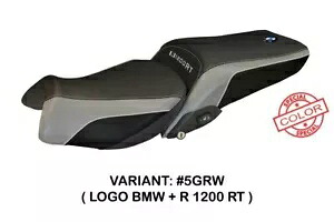 BMW R 1200 Rt 2014-2018 Tappezzeria Italia シートカバー グレーホワイト アンチスリップ 4 Bmw R 1200 Rt 2014-2018 Tappezzeria Italia Seat Cover Grey-White Anti Slip 4 【並行輸入品】｜カスタムパーツ WORLD倉庫
