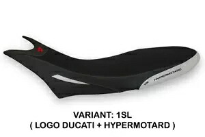 Ducati ハイパーモタード 950 Tappezzeria Italia シルバー シートカバー 滑り止めデザイン Ducati Hypermotard 950 Tappezzeria Italia Silver Seat cover Anti slip Design 【並行輸入品】