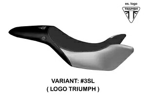 トライアンフ ストリート トリプル 2011-2015 タッペッツェリア イタリア シートカバー シルバー 686 TRIUMPH STREET TRIPLE 2011-2015 Tappezzeria Italia Seat Cover SILVER 686 【並行輸入品】｜カスタムパーツ WORLD倉庫